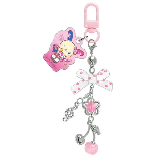 当時物 未開封 ウサハナ さくら マスコット フィギュア キーホルダー 2003 ウサハナ さくらんぼ付きキーホルダー コギャル 388937 SANRIO