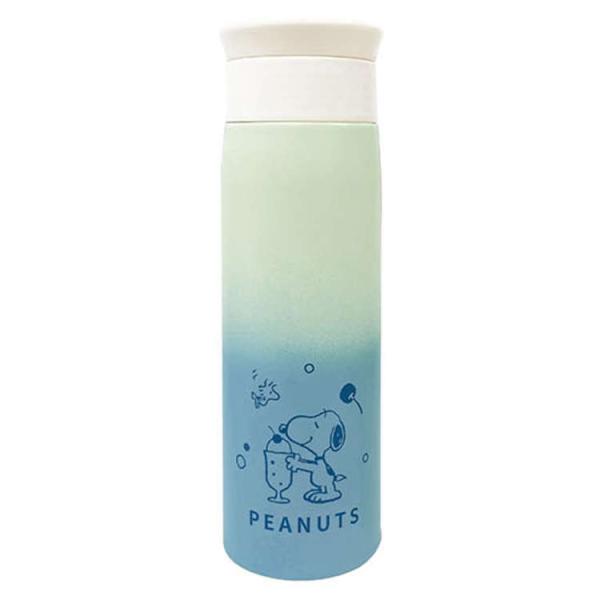 スヌーピー ステンレスボトル500mL クリームソーダ 水筒 すいとう マイ