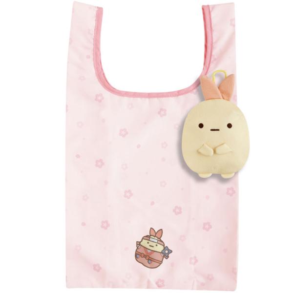 5月上旬以降〜出荷】すみっコぐらし ポーチ付ショッピングバッグ えび