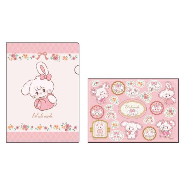 mikko illustrations A5クリアファイル&シールセット B キャミー