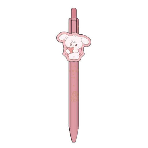 mikko illustrations プレート付きボールペン 0.5mm B キャミー ペン