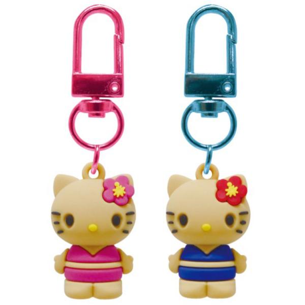 ハローキティ PVCペアキーホルダー 日焼けA 620349 サンリオ SANRIO