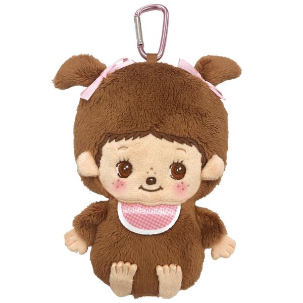バステトちゃんぬいぐるみ ポーチ付き 217find モンチッチ マスコットポーチ ベビチッチちゃん 057659 ぬいぐるみ