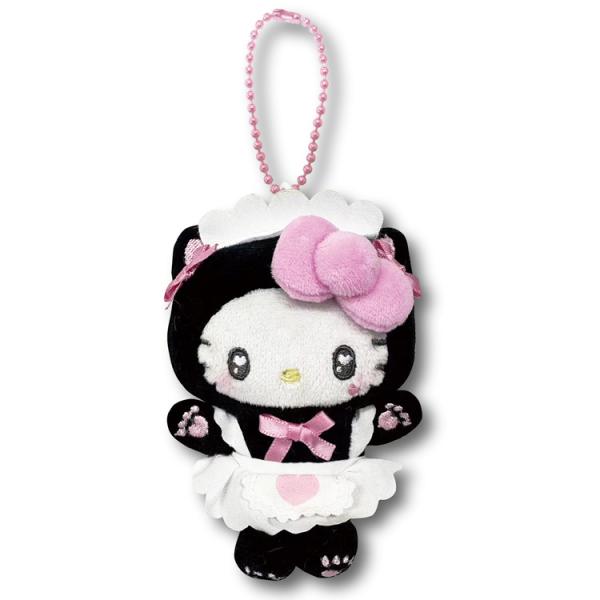 ハローキティ ミニマスコット BK 168875 ねこねこメイド SANRIO