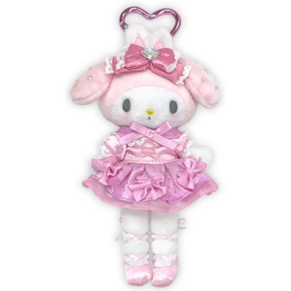激レア！ピピメロ　らぶうさ　マイメロ マスコット マイメロディ スタイルアップマスコット 694801 My Melody サンリオ