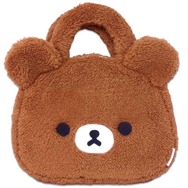 リラックマ　もこもこフェイスでかバッグプレミアム　コリラックマチャイロイコグマ リラックマ モフモフトートバッグ チャイロイコグマ : キャラクター