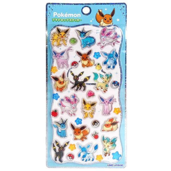 ポケットモンスター プチドロップステッカー イーブイとその進化系 079907 ポケモン pokemon【お1人様1点限り】