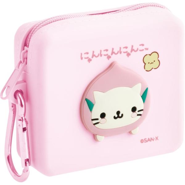 7月下旬以降〜出荷】 にゃんにゃんにゃんこ シリコンポーチ