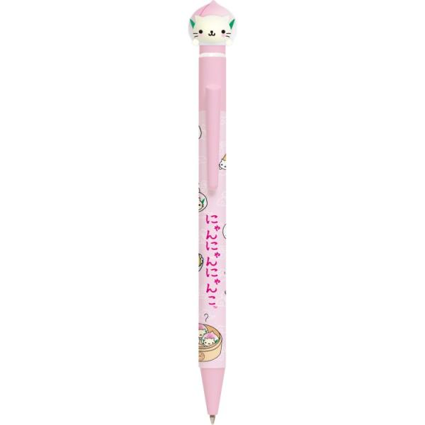 にゃんにゃんにゃんこ マスコット付ボールペン0.7mm サンエックスユニバース