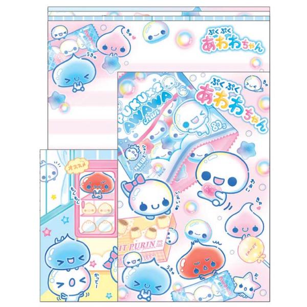 ぷくぷくあわわちゃん ソーメニーレター 342118 第4弾