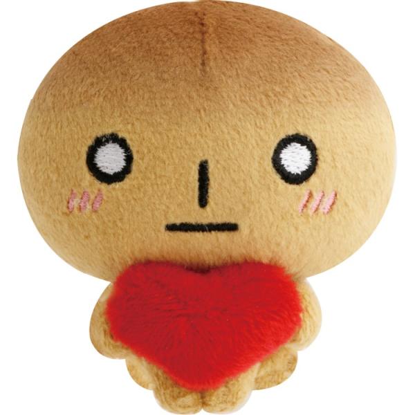 【9月中旬以降〜出荷】サンエックスユニバース てのりぬいぐるみ こげぱん ハート【お1人様3点限り】