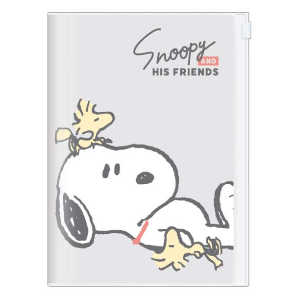 スヌーピー 手帳 2026年スケジュール帳 B6ウィークリー スライダー