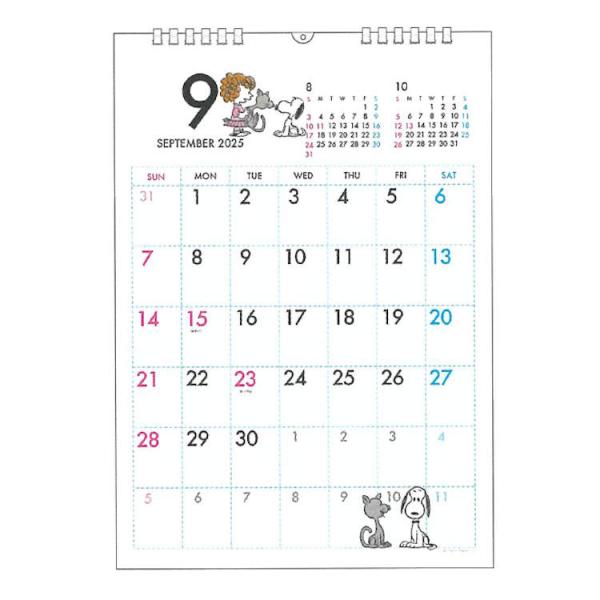 スヌーピー 2026年カレンダー 1000136864 壁掛け A3 エコタイプ