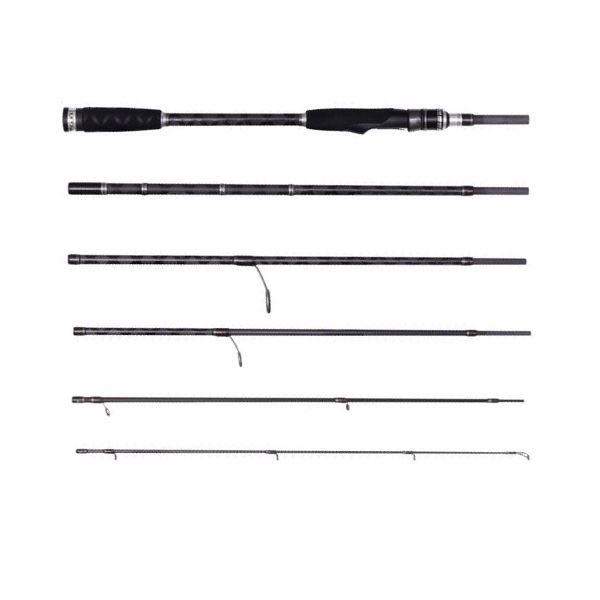 アブガルシア XROSS FIELD XSFS-856ML-MB(6ピース スピニング) : 釣具