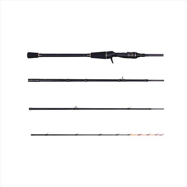 即決！◆◆新品！アブ 黒船 KKWC-180S-MB4 カワハギ◆ベイト パック アブガルシア カワハギ竿 Kurofune 黒船 Mobile KKWC-180S-MB4(4ピース