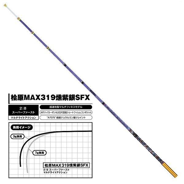 VARIVAS MAX319 ワカサギ竿 WORKS LIMITED バリバス ワカサギ竿