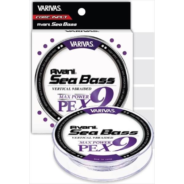 【爆買】【ネコポス対象品】バリバス PEライン アバニ シーバス マックスパワーPE X9 150m 0.8号