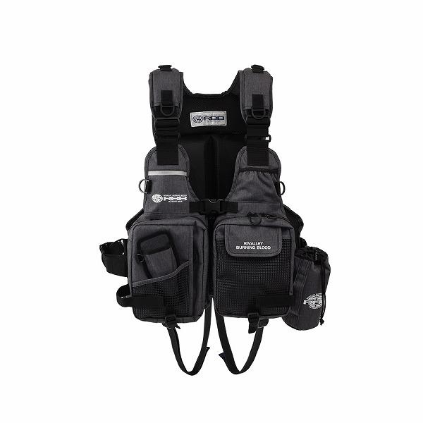 リバレイライフジャケット、ゲームジャケット リバレイ ライフジャケット RBBゲームベスト CAフルブラック