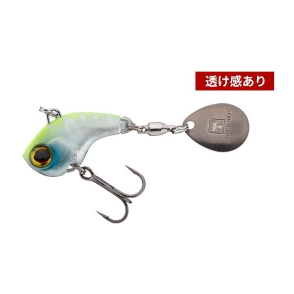 【爆買】【ネコポス対象品】ジャッカル バスルアー デラクーファイン3.5g オーロラライムタイガー