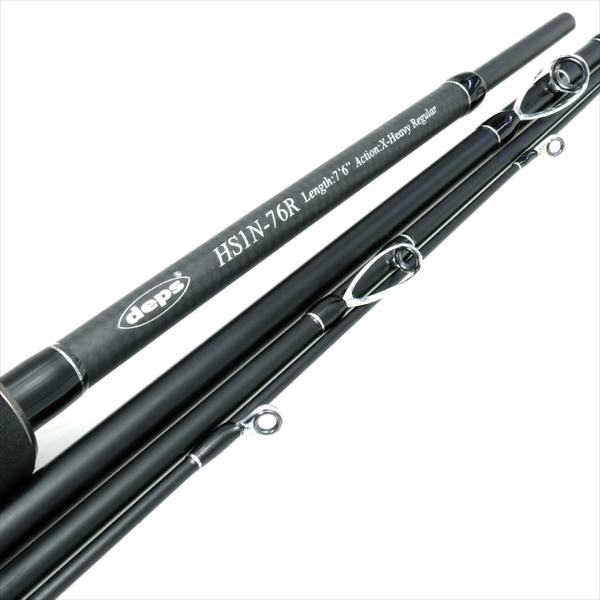 良好　希少　DEPSヒュージカスタム　HS1N-76R パックロッド　4ピース 強靭な4ピースモバイルロッド登場！ | 釣りの総合動画サイト