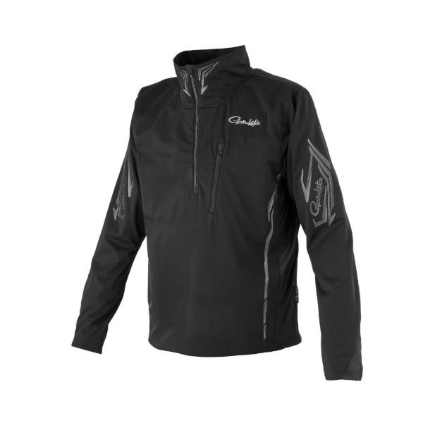 がまかつ フィッシングウェア プルオーバージップシャツ GM3794  L  ブラック×ブラック Gamakatsu（がまかつ） ウェア GM3794 プルオーバージップシャツ