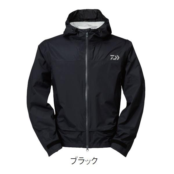 【美品】 ダイワ  レインマックス　 ショートレインジャケット　M　黒 DAIWA（釣り） ダイワ DR-3921J レインマックス ショートレイン