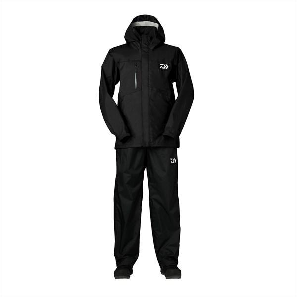 S1.onoue様　美品　ダイワ　DR3823レインウェア上下ブラック　XL DAIWA（釣り） 【特価】ダイワ レインウェア DR-3823 レイン