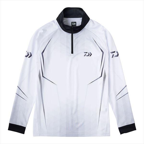 かず DAIWA（ダイワ） ウェア DE-7525 ロングスリーブハーフジップシャツ