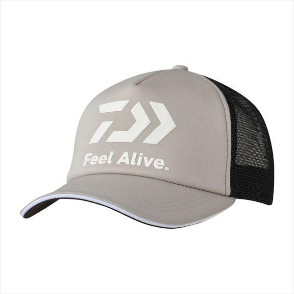ダイワ 帽子 DC-6225 FeelAlive ソフトハーフメッシュキャップ グレー フリー
