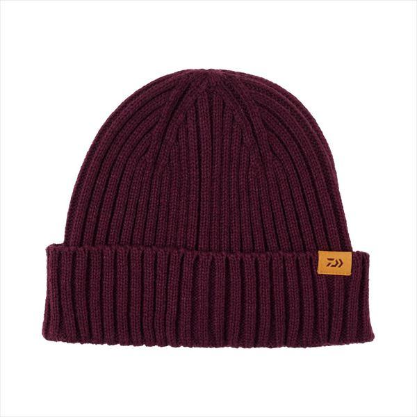 DAIWA（ダイワ） 防寒帽子 DC-9425W ニットキャップ プラム フリー
