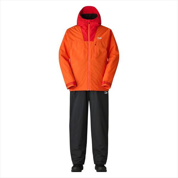 ダイワ 釣り用防寒レインウェア DW-3525 RAINMAX ウインタースーツ  L  ホットオレンジ DAIWA（ダイワ） 防寒服アウター DW-3525 RAINMAX ウインタースーツ