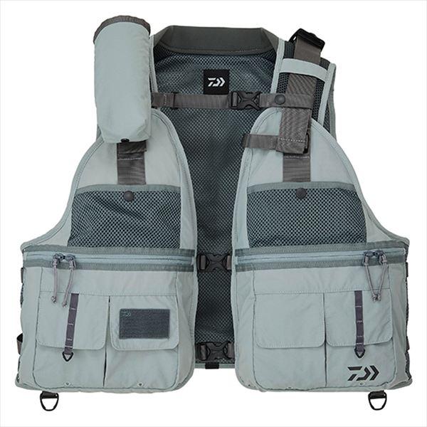 【新品】Daiwa フィッシングベスト グレー DAIWA（ダイワ） フィッシングベスト DV-3226 ネイティブクリーク