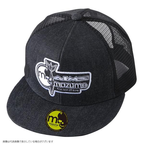 マズメ MZCP-373 mazume×AIMS FLAT CAP ブラック フリー