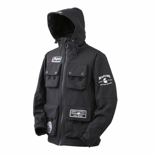 訳あり】マズメ 防寒服アウター ウインドカットMPジャケット ブラック
