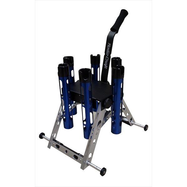 ロデオクラフト　ロッドスタンド ロデオクラフト スーパーカスタムロッドスタンド6本立て