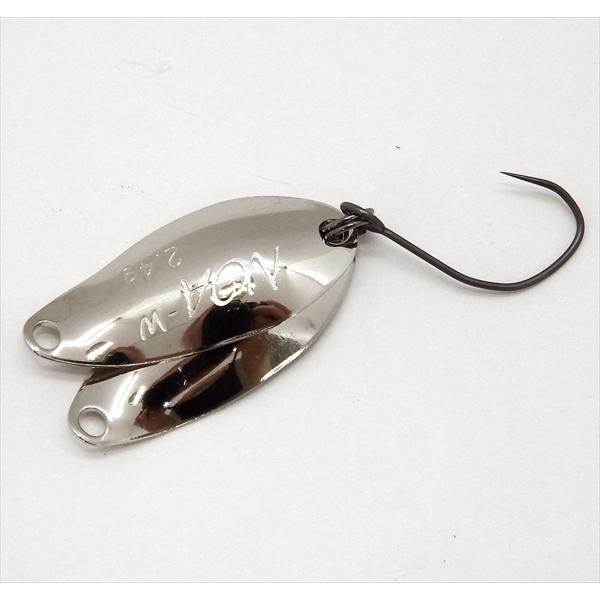ロデオクラフト ＮＯＡ２.１ｇ ＮＯＡ-Ｗ２.４ｇスプーン ２６個セット ロデオクラフト スプーン NOA-W 2.4g #2 シルバー : 釣具の