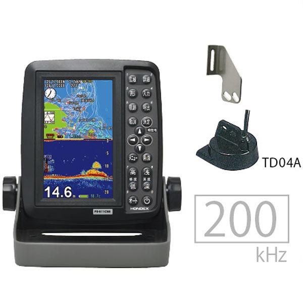 他サイト： ホンデックス 魚探 PS-611CN2 5型ワイド液晶ポータブルプロッター魚探の商品画像