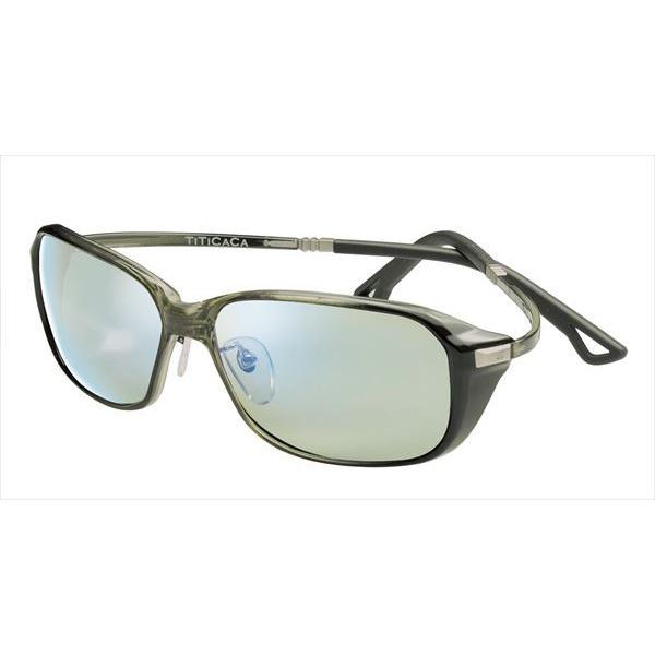 【美品】Zeque by ZEAL OPTICS クロマ 偏光サングラス チタン zeal Zeque ゼクー 偏光グラス F-1948 TITICACA（チチカカ） イーズ