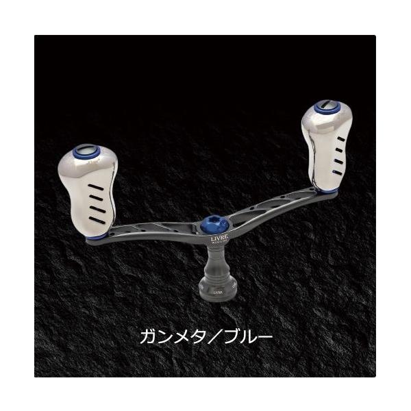 リブレ ウィング110 フィーノプラスノブ ガンメタP×チタンG シマノS2 リブレ リールパーツ ウィング110 Fino+ノブ シマノS2 WD110-FPS2