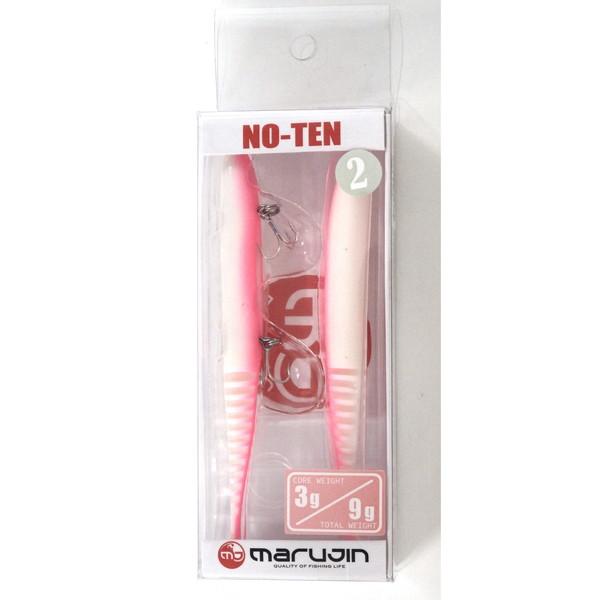 マルジン ワーム NO-TEN2 #85WP シロピン : 釣具のキャスティング