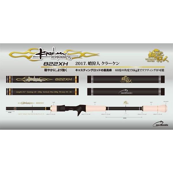 ワンナック　クラーケン822XH ワンナック クラーケン822XH : 釣具のキャスティング ヤフー店