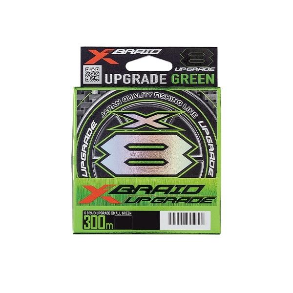 他サイト： Xブレイド PEライン Xブレイド アップグレードX8 モノグリーン 300m 3号 50lbの商品画像