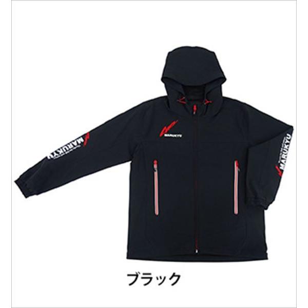 マルキュー（MARUKYU） ウェア 撥水ストレッチパーカMQ-01 ブラック LL