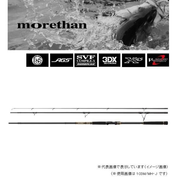 DAIWA - 【美品】ダイワ モアザン ブランジーノ AGS 119M/MH・J DAIWA（釣り） ダイワ モアザン ブランジーノ AGS 119M/MH・J