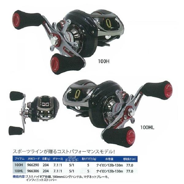 DAIWA（ダイワ） グローブライド スポーツライン リール HS ベイト