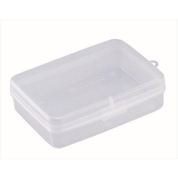 収納物が確認しやすい透明クリアケース