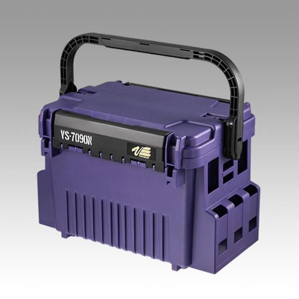 第4の『N』シリーズ「VS-7090N」の限定カラーです。ハンドルストッパー機能を搭載し、持ち運びのストレスを解消したNシリーズに、新機能の「リフトアップシステム」を採用。これまでは、下段に収納しているタックルを取り出す際、中皿を取り外し、...