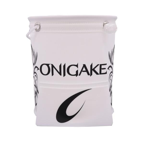 Hayabusa（ハヤブサ） バッカン 鬼掛 水汲みバケツ ホワイト L : 釣具