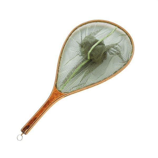 バレーヒル ランディングネット ハンドメイドリリースネット  L  オリーブ Valleyhill（バレーヒル） ランディングネット ハンドメイドリリース