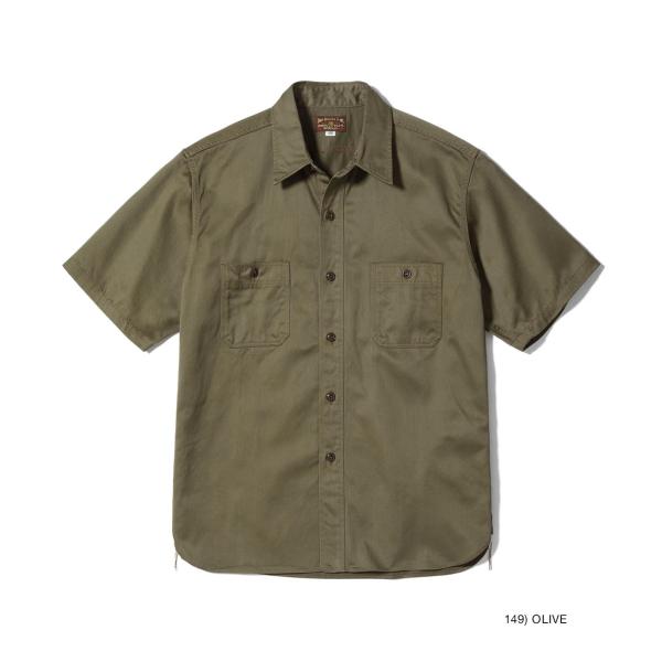 美品　BUZZ RICKSON'S バズリクソンズ　ヘリンボーンワークシャツ L BUZZ RICKSON'S Buzz Ricksons バズリクソンズ BR39530 HERRINGBONE